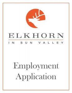 Employment Application Header